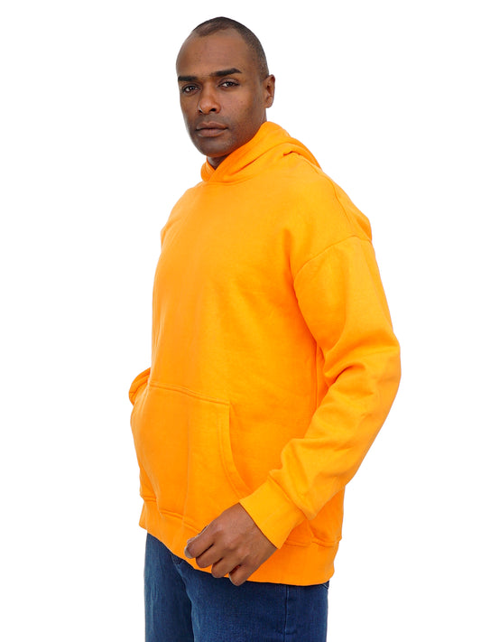 Men’s Cotton Hoodie with Hood and Front Kangaroo Pocket