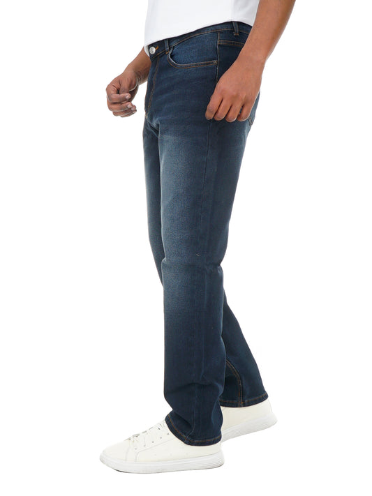 Men’s Regular Fit Mid-Rise Denim Jeans – Classic Everyday Style