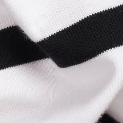 Men’s Striped Oversized T-Shirt – Casual Short Sleeve Crewneck Tee