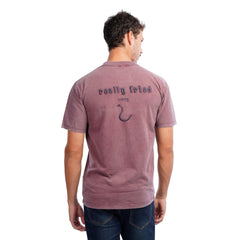 Men’s Washed Oversized T-Shirt – Casual Graphic Streetwear Tee