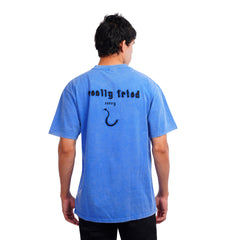 Men’s Washed Oversized T-Shirt – Casual Graphic Streetwear Tee