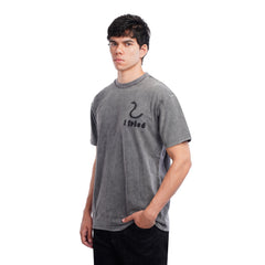 Men’s Washed Oversized T-Shirt – Casual Graphic Streetwear Tee
