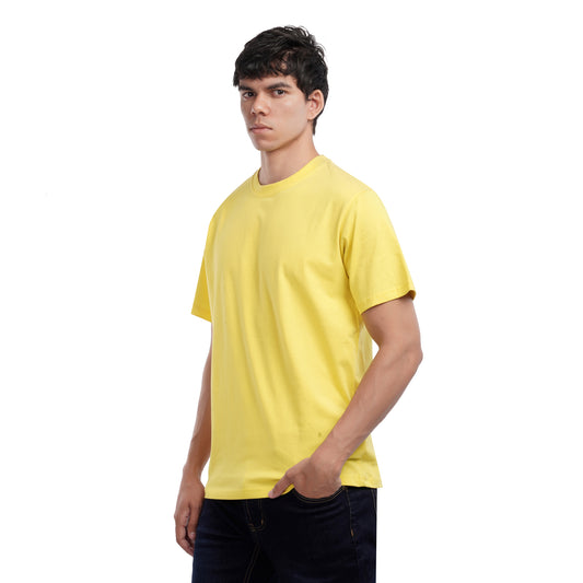 Men’s Short Sleeve T-Shirt – Plain Basic Cotton Casual Tee