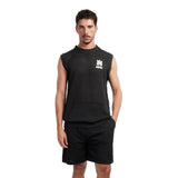 Men’s Sleeveless Summer Set – Perforated Tank Top & Shorts Co-Ord