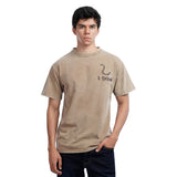 Men’s Washed Oversized T-Shirt – Casual Graphic Streetwear Tee
