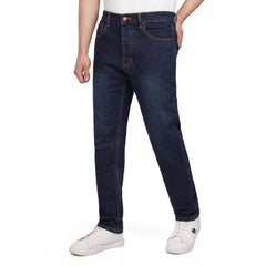Men’s Denim Jeans – Slim Straight Fit Casual Stretch Pants