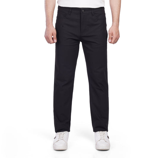 Men’s Slim Fit Pants – Smart Casual Stretch Everyday Trousers