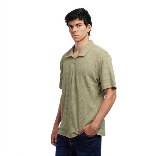 men-s-textured-knit-polo-shirt-relaxed-fit-casual-polo