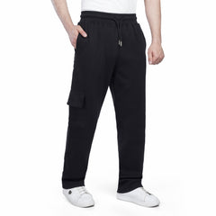 Men’s Cargo Sweatpants – Relaxed Fit Drawstring Jogger Pants with Utility Pocket
