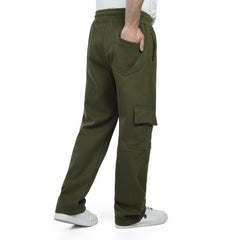 Men’s Cargo Sweatpants – Relaxed Fit Drawstring Jogger Pants with Utility Pocket