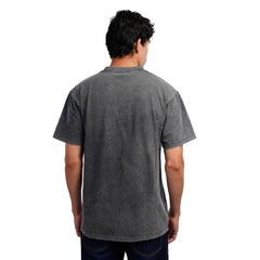 Men’s Washed T-Shirt – Casual Oversized Pocket Tee