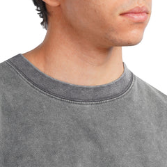Men’s Washed T-Shirt – Casual Oversized Pocket Tee