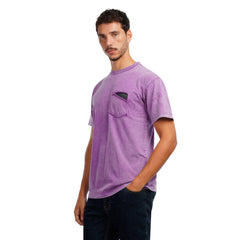Men’s Washed T-Shirt – Casual Oversized Pocket Tee