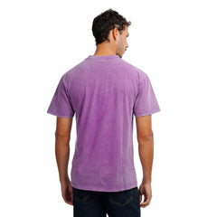 Men’s Washed T-Shirt – Casual Oversized Pocket Tee