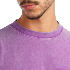 Men’s Washed T-Shirt – Casual Oversized Pocket Tee