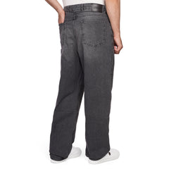 Men's Wide Leg Jeans – Relaxed Fit Stretch Denim Pants with 5 Pockets