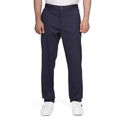 Men's Regular Fit Formal Casual Pants – Stretch Twill Trousers with Side Pockets