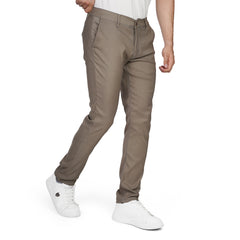 Men's Slim Fit Chino Pants – Stretch Cotton Twill Casual Trousers with Side Pockets