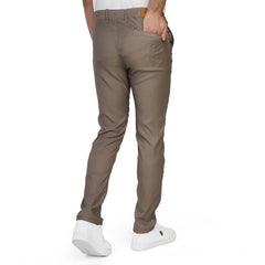 Men's Slim Fit Chino Pants – Stretch Cotton Twill Casual Trousers with Side Pockets