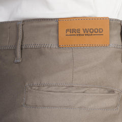 Men's Slim Fit Chino Pants – Stretch Cotton Twill Casual Trousers with Side Pockets