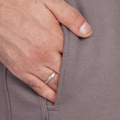 Men's Premium Cotton Fleece Jogger Pants with Ribbed Cuffs & Drawstring Waist