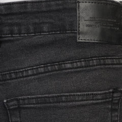Men’s Straight Fit Jeans – Washed Casual Denim Pants