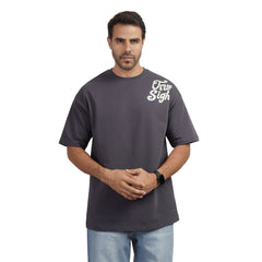 Men's Graphic Cotton T-Shirt – "True Sight" Print | Regular Fit