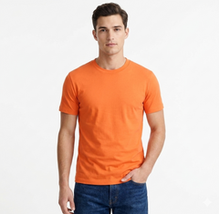 Men’s Classic Round Neck T-Shirt Short Sleeve Soft Cotton
