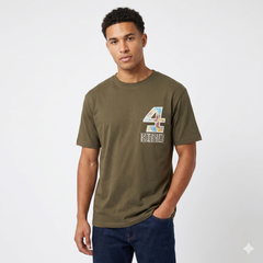 Men’s Oversized Graphic T-Shirt – Casual Cotton Tee with Printed Design