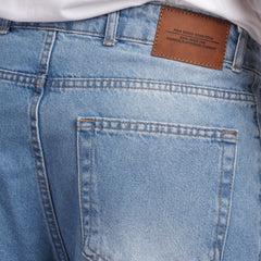 Men's Wide Leg Jeans – Relaxed Fit Denim Pants with Classic 5-Pocket
