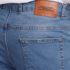 Men's Regular Fit Denim Jeans – Classic Straight Leg Casual Pants