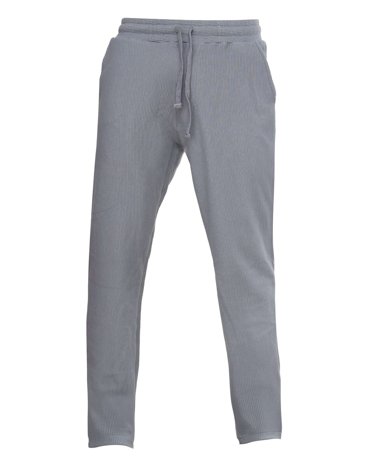 Men's Elastic Waist Sweatpants with Side Pockets and Drawstring Casual Comfort