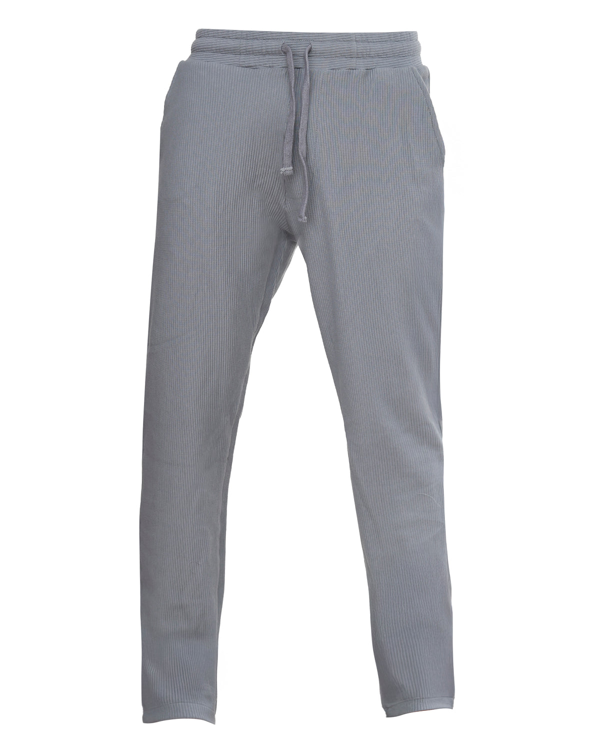 Men's Elastic Waist Sweatpants with Side Pockets and Drawstring Casual Comfort