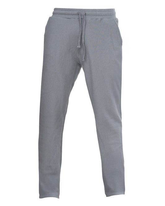Men's Elastic Waist Sweatpants with Side Pockets and Drawstring Casual Comfort