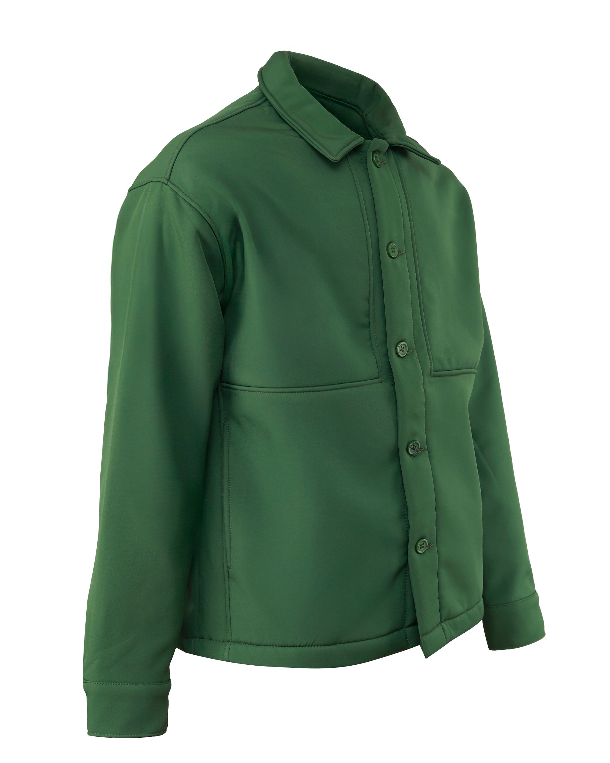 Men's Classic Long Sleeves Button Down Jacket with Front Pockets