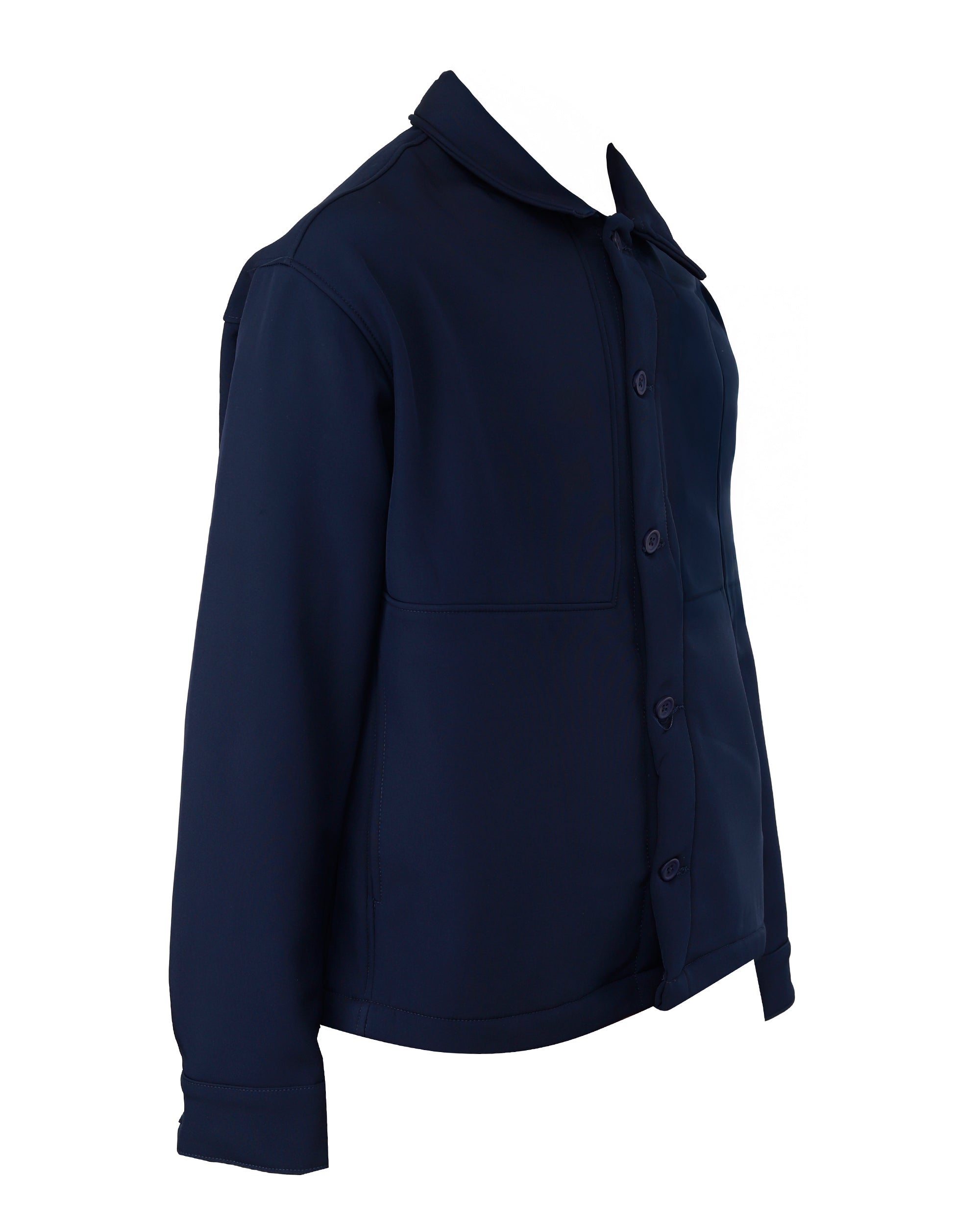 Men's Classic Long Sleeves Button Down Jacket with Front Pockets