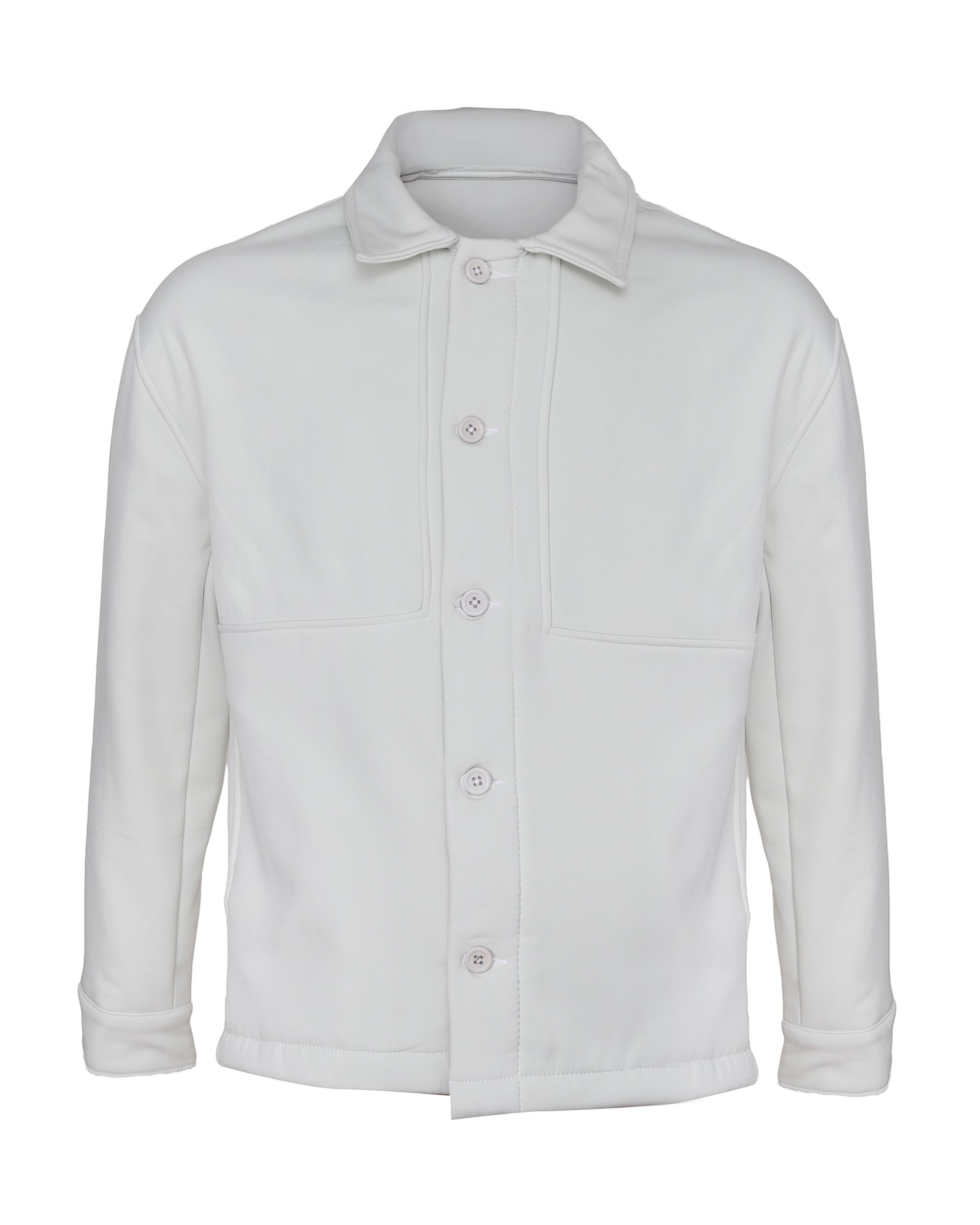 Men's Classic Long Sleeves Button Down Jacket with Front Pockets