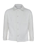 Men's Classic Long Sleeves Button Down Jacket with Front Pockets