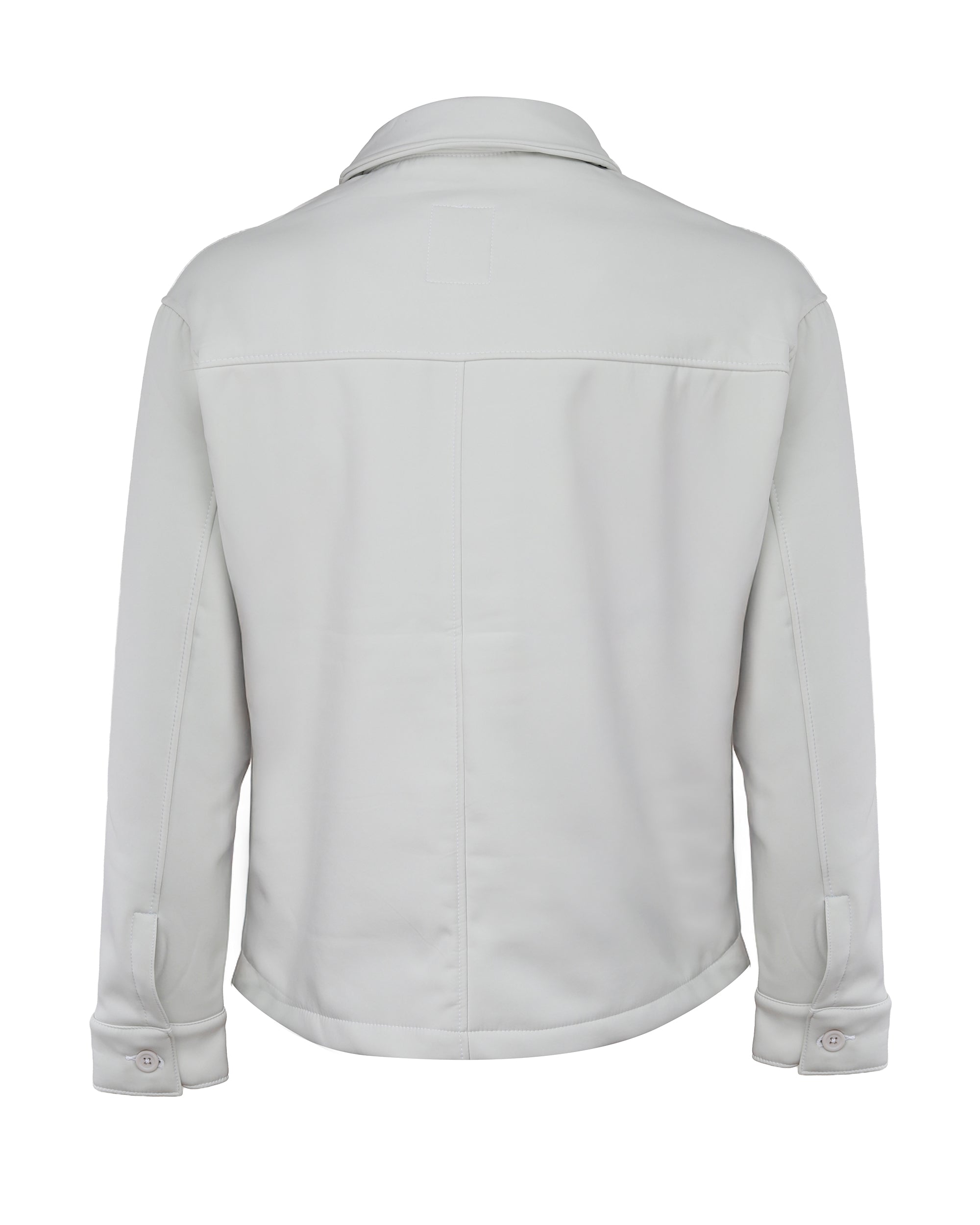 Men's Classic Long Sleeves Button Down Jacket with Front Pockets