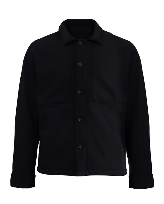 Men's Classic Long Sleeves Button Down Jacket with Front Pockets