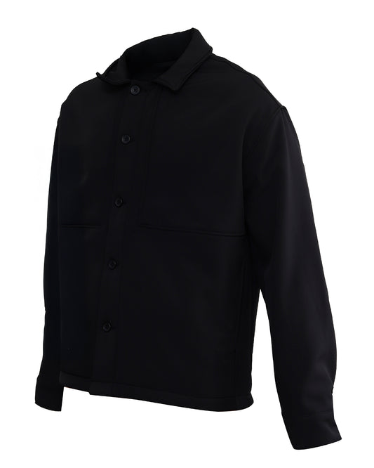Men's Classic Long Sleeves Button Down Jacket with Front Pockets