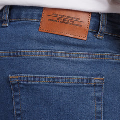Men's Regular Fit Denim Jeans – Classic Straight Leg Casual Pants