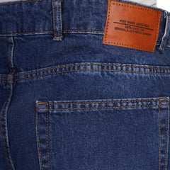 Men's Wide Leg Jeans – Relaxed Fit Denim Pants with Classic 5-Pocket