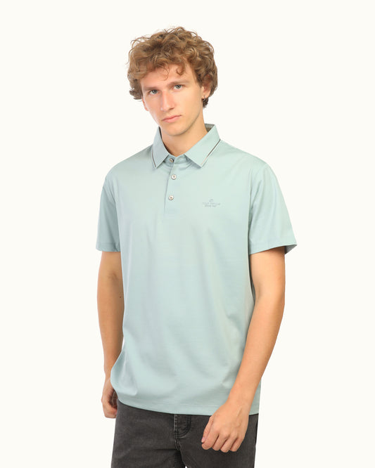 Men’s Polo T-Shirt – Premium Casual Half Sleeve Polo with Contrast Collar