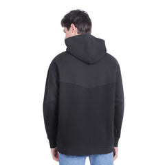 Men’s Plain Hoodie – Soft Cotton Blend Sweatshirt with Kangaroo Pocket, Casual Regular Fit