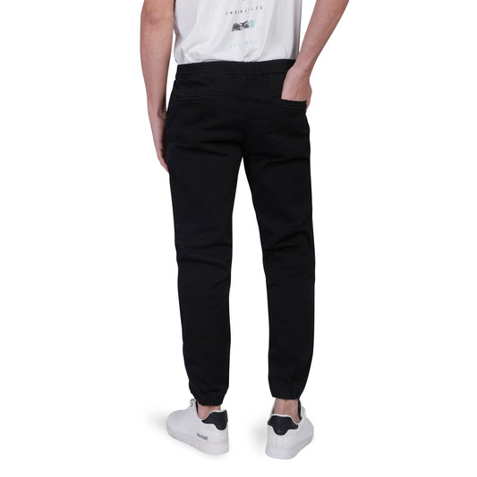 Men S Casual Jogger Pants Elastic Hem Comfortable Cotton Blend