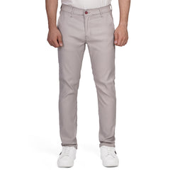 Men's Slim Fit Chino Pants – Stretch Cotton Twill Casual Trousers with Side Pockets