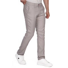 Men's Slim Fit Chino Pants – Stretch Cotton Twill Casual Trousers with Side Pockets