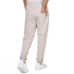 Men's Premium Cotton Fleece Jogger Pants with Ribbed Cuffs & Drawstring Waist