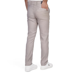 Men's Slim Fit Chino Pants – Stretch Cotton Twill Casual Trousers with Side Pockets